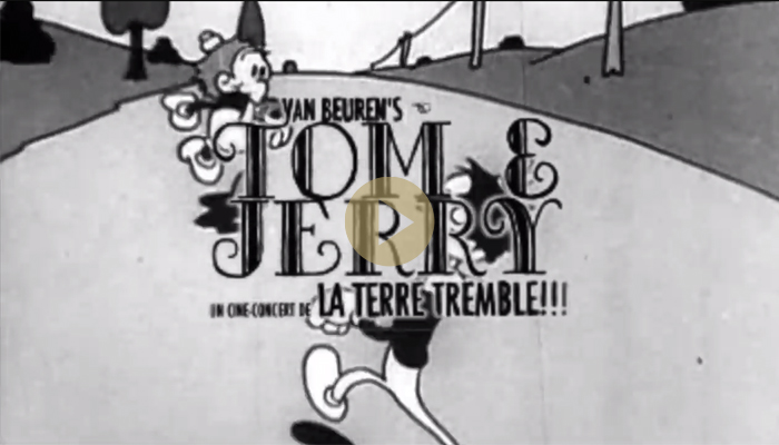 Teaser vidéo Ciné-concert 'Tom&Jerry' sur le site de Murailles Music